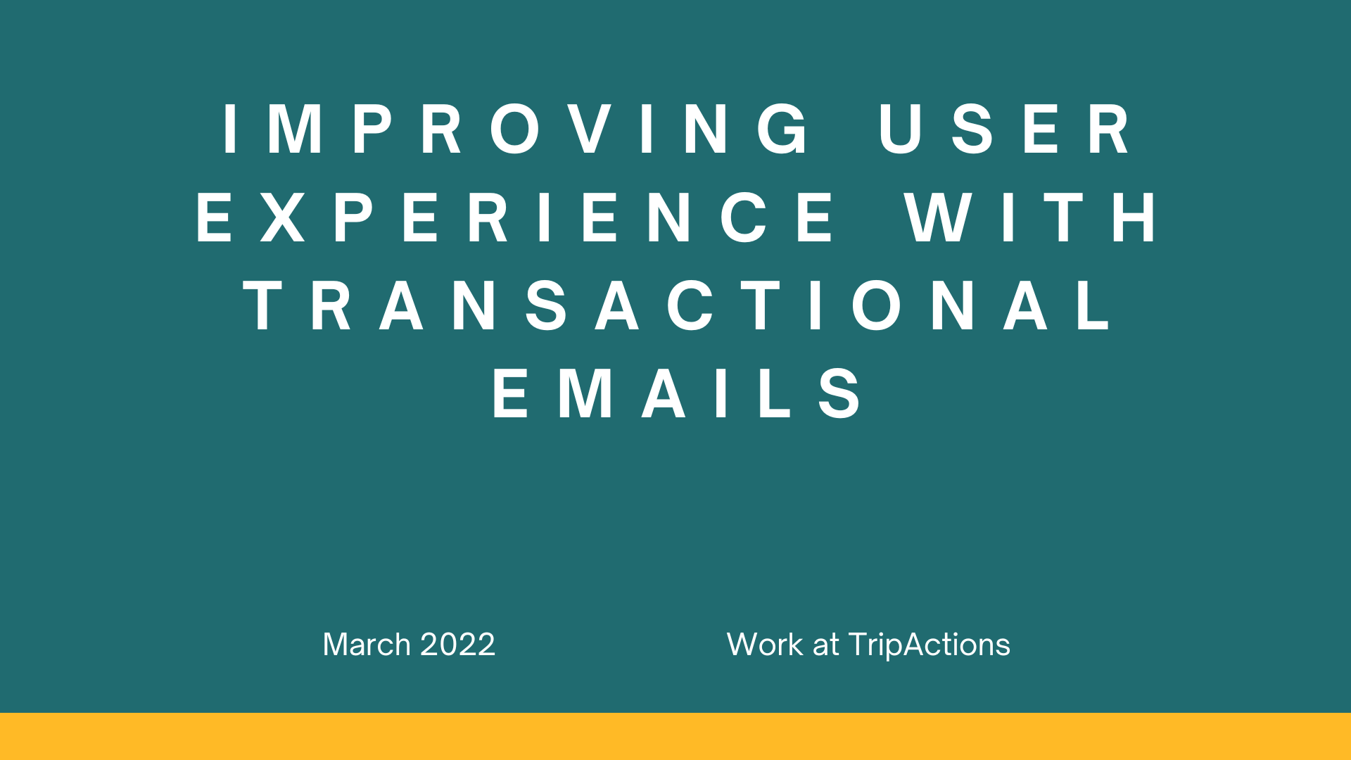 Protected: Improving user experience with transactional emails